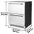 Stellweilan Tessberg 24" 4.8 Cubic Feet Drawer Refrigerator