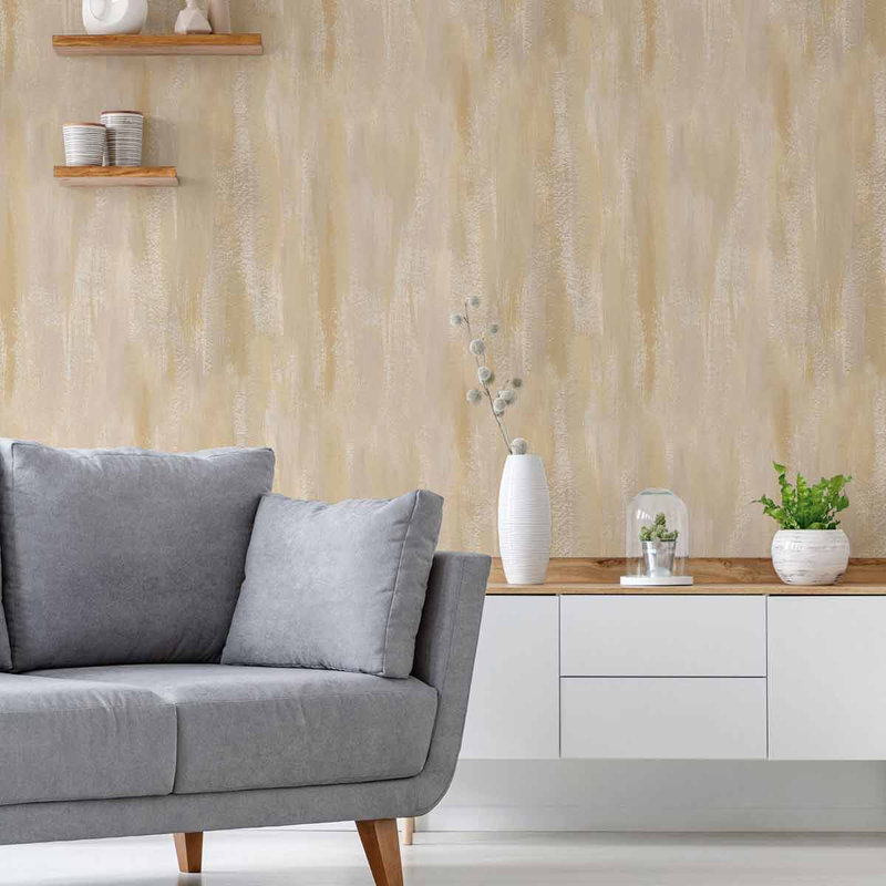 Panneau de papier peint adhésif en bois, L 126 po x l 24 po