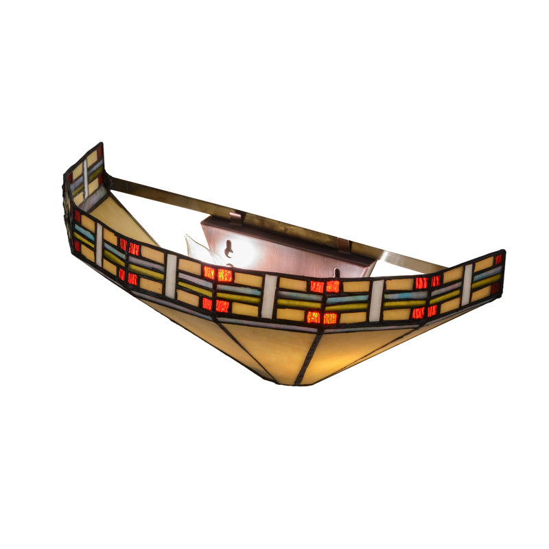 Meyda Tiffany & Stained Glass 2 - Light Flush Mounted Sconce