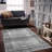 Stylish Woven Carpet, 4 x 6 Feet, 100% Polyester | Antibacterial, 3D Digital Printing, Non-Slip PVC Felt Dot Underside | Machine Washable, 0.4 in Pile Height, Perfect for Living Room & Bedroom Decor-960078403