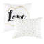 + Édredon métallique doré double / grand - style moderne, microfibre ultra douce, édredon, 2 taies décoratives, coussins brodés, literie froide avec motif géométrique, décoratif,-117061498