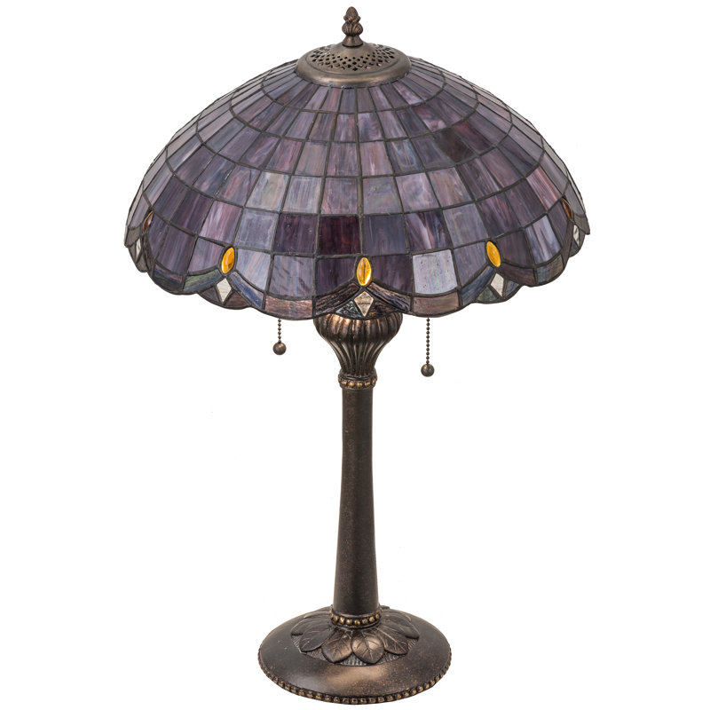 Table Lamp, Plum/raspberry