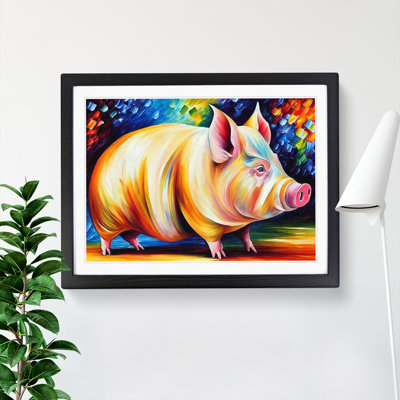 Pig Vol.2 - Single Picture Frame Painting