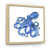 Toile naturelle avec cadre flottant