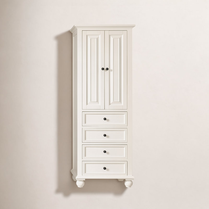 Sandborn Linen Cabinet, French White