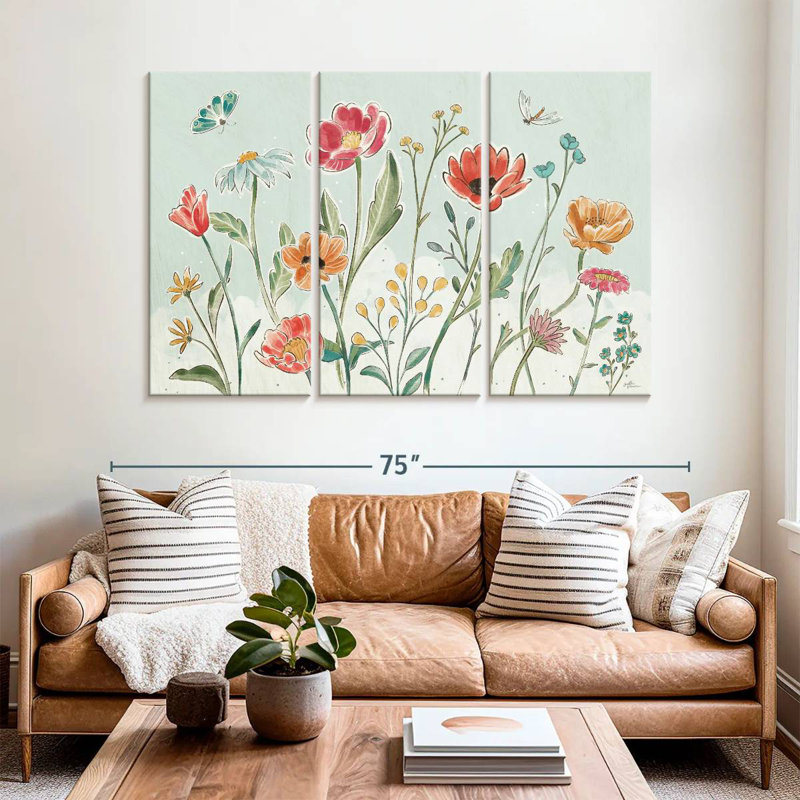 Harnek Boho Field, 42" H x 65" W