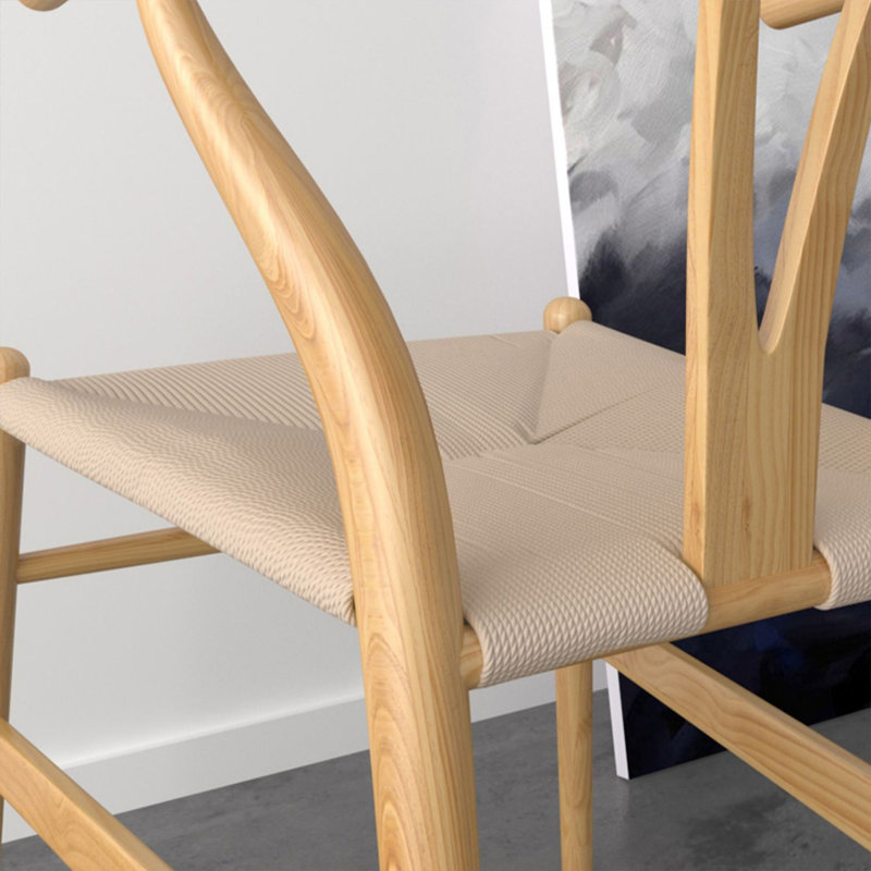 Ensemble de tables haut de gamme en bois massif, H 29,52 po x L 70,86 po x l 31,49 po