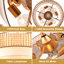 Ventilateur de plafond 20 po avec cage Boho