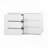 White 6 Drawer Dresser