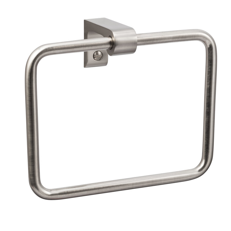 Sedona Towel Ring, Satin Nickel