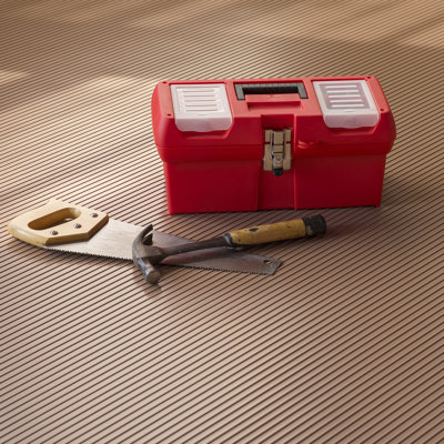 Ribbed G-Floor Garage Flooring