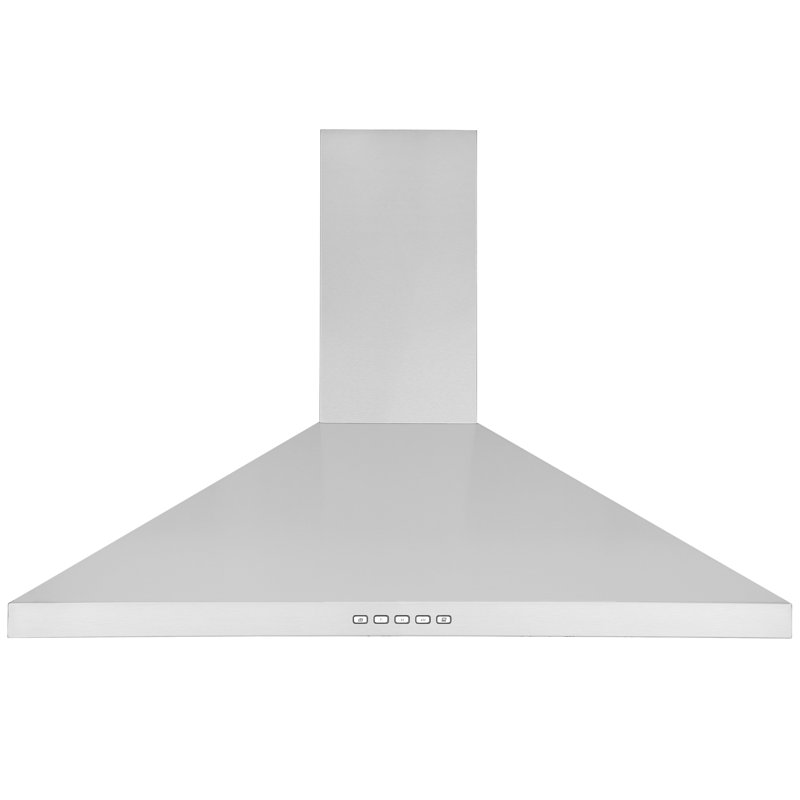 Ancona 30" Stainless Steel 440 CFM Convertible Wall Range Hood with Mesh Filter, Stainless Steel