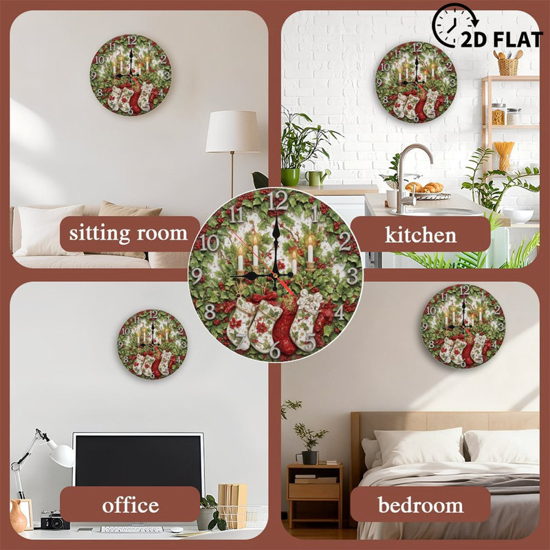 Christmas-clock-candles-stockings