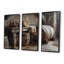 «Brown Rustic Barrels Charm I», ensemble de reproductions d'art mural rustique-107200338-107200346
