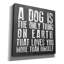  «Dog Love» par Erin Clark, art mural sur toile, 26 po x 26 po-611192820