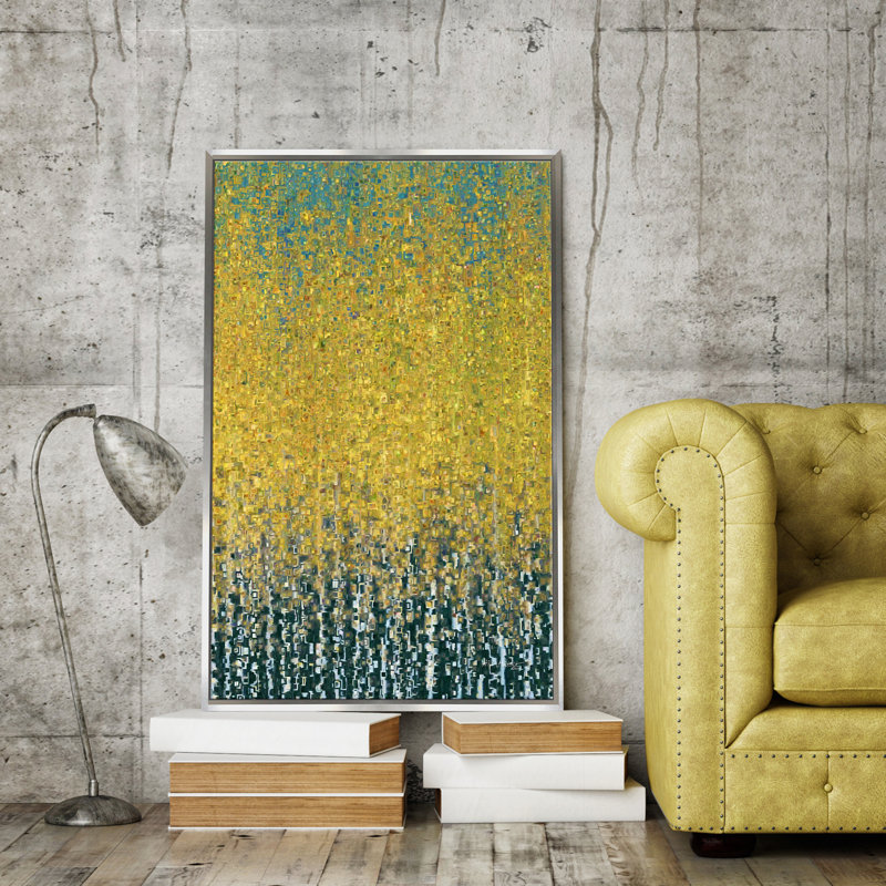 «votre éclairage est devenu ! « isaiah 60:1 », reproduction d’impression sur toile, Cadre flottant argent
