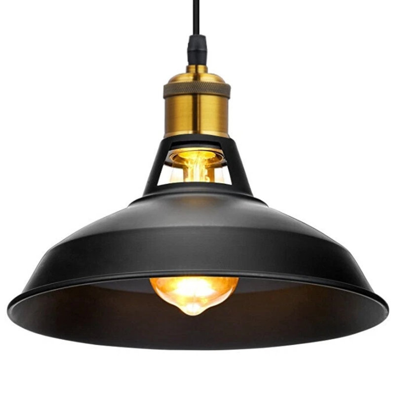 Keshawn 1 - Light Bowl Pendant, Black