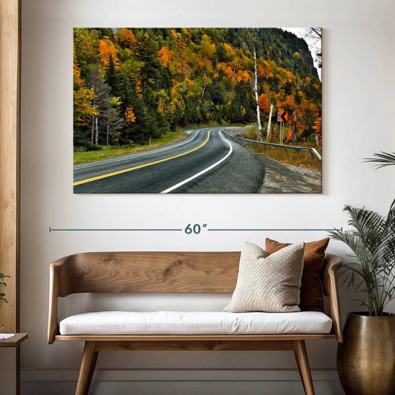 Autumn Forest Road