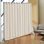 Room Divider, 96×120inch Portable Panel Room Divider with Wheels Curtain Divider Stand, Room Divider Privacy Screen for Office, Bedroom, Dining Room, Study