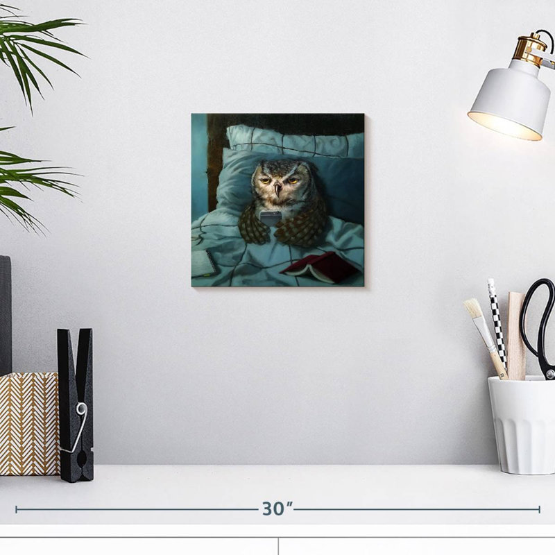 Ketti Bedroom Night Owl, 10" H x 10" W