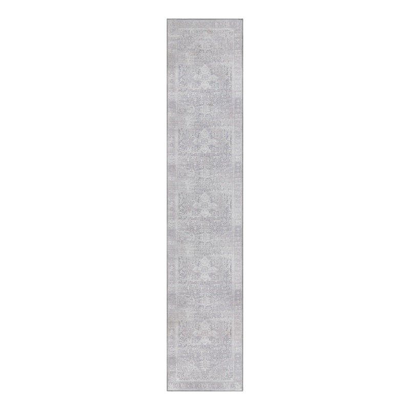 Chenille Abstract Indoor Rug, Runner 2'6" x 12'
