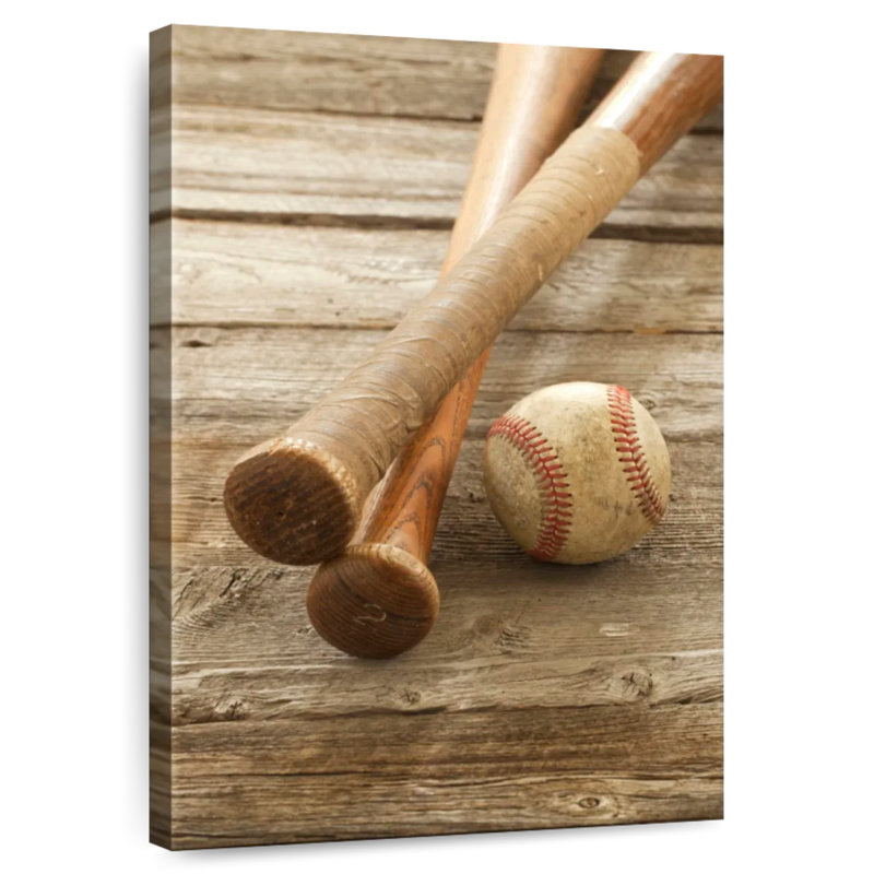 Sireci Old Baseball Gear, 48" H x 32" W