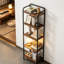 137 cm H x 33 cm W Solid Wood Bookcase