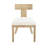 Blaise Modern Rustic Expandable Rubberwood Dining Set