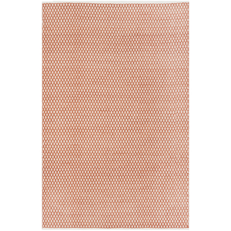 Alpizar Flat Weave Cotton Geometric Rug, Rectangle 6' x 9'