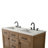 Vandemark 54" Double Vanity - Textured Natural