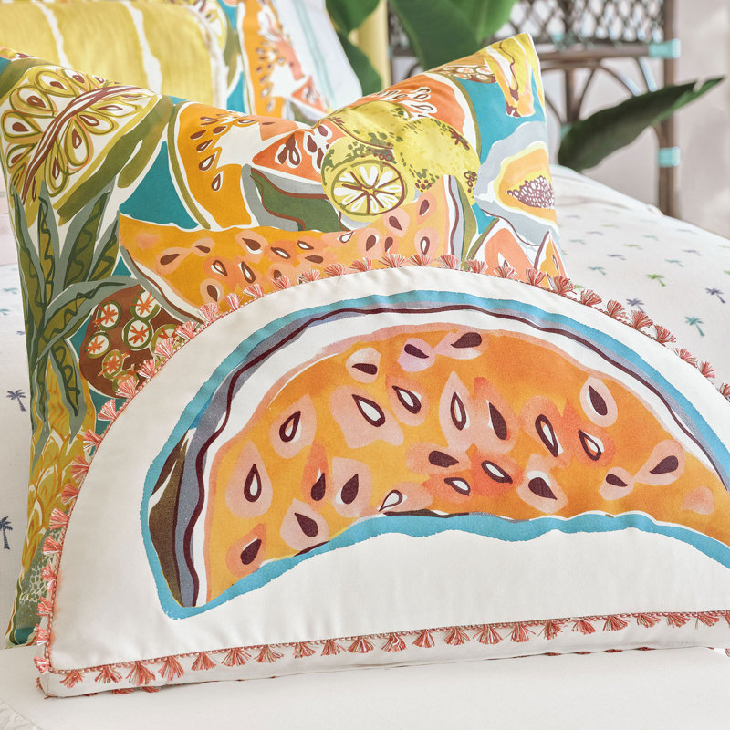 Belize Square Pillow Cover & Insert