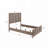 Wooden Panel Platform Bed