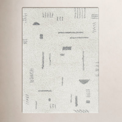Morin Geometric Shag Rug