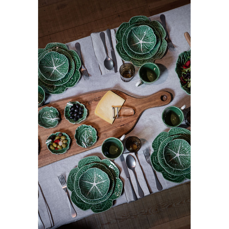 Cabbage Earthenware Dinnerware Set