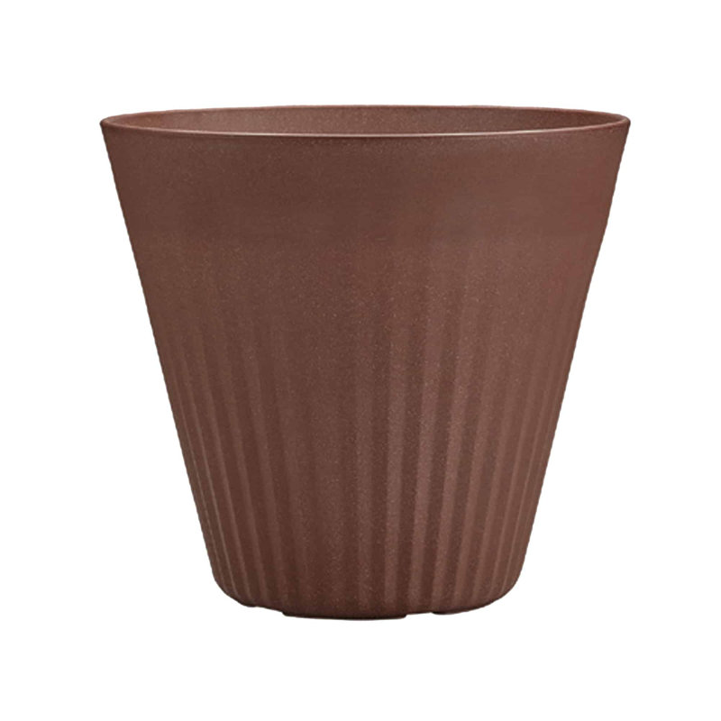 Pot à fleurs en plastique recyclé pliable pour l'intérieur et l'extérieur - Petit (), Automne, H 15 po x l 15 po x P 15 po