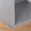 Bureau convertible à fixation murale avec tableau noir Tablette latérale, poste de travail multifonctionnel | Gris | Panneau de particules-136000260