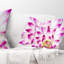 Smooth White Rose Floral Petals - Coussin décoratif imprimé floral-30721182-89152769