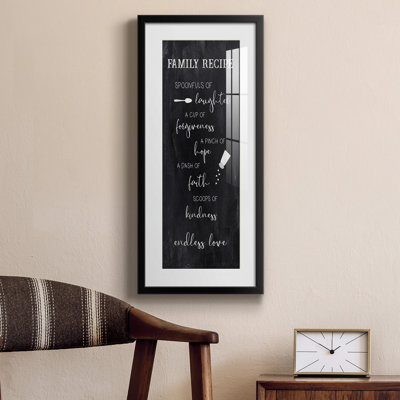 Cadre photo, art textuel sur papier