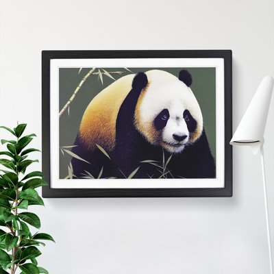 Striking Panda - Single Picture Frame Print