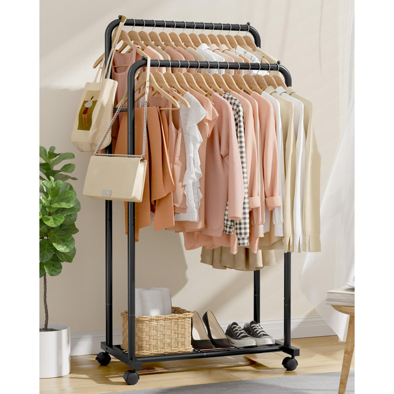 72cm Rolling Clothing Rack
