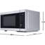 Four à micro-ondes de comptoir 1,1 CF Smart
