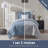 Bed-in-A-Bag Reversible Comforter Set with Bed Sheets-103089525-103089513