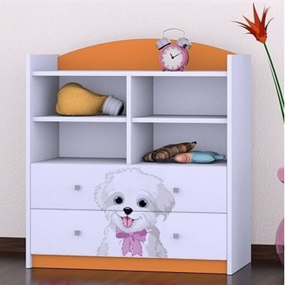 Joanna 96cm H X 86cm W Animals Kids Cube