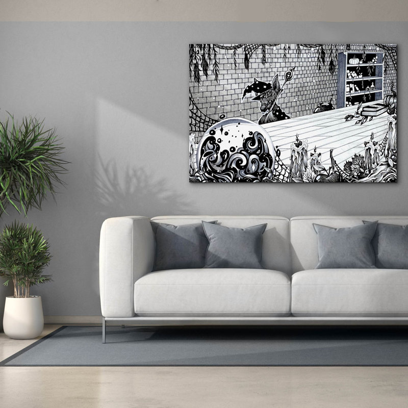 " Potion Master " by Avery Multer, 40" H x 60" W