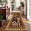 Tapis lavable anti-dérapant Cabin Brown Bear-192522668