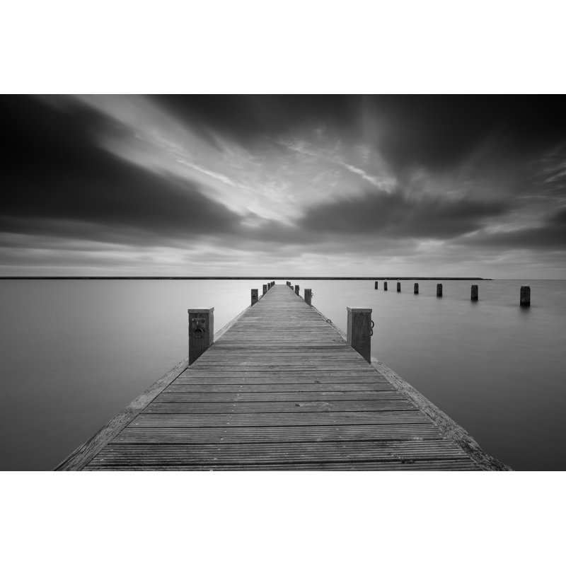 Lac Markermeer par Robchristiaans - photographie sur toile tendue, L 30 po x H 20 po
