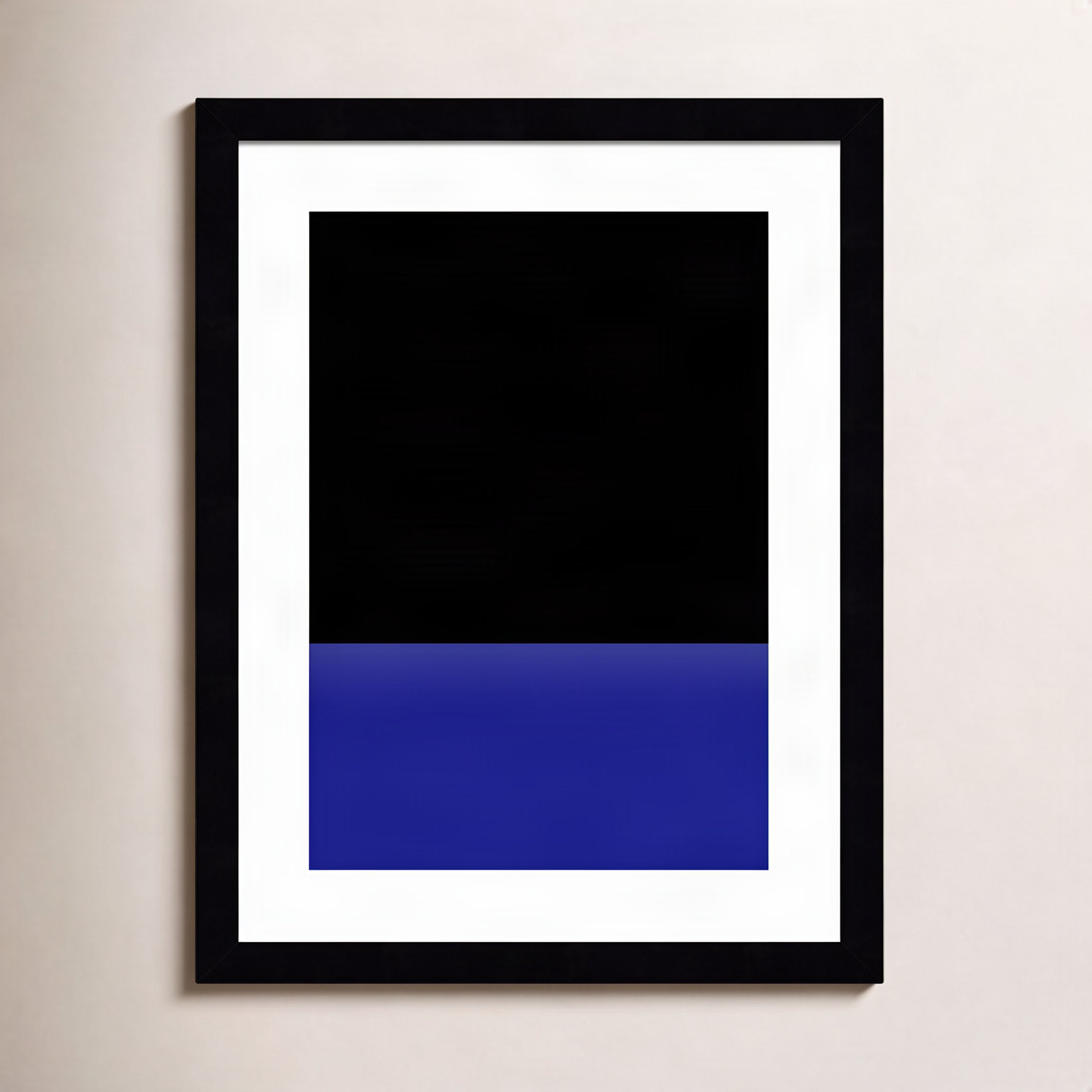 Lancey "Sea" Print by Alex Caminker, Black , 17" H x 13" W
