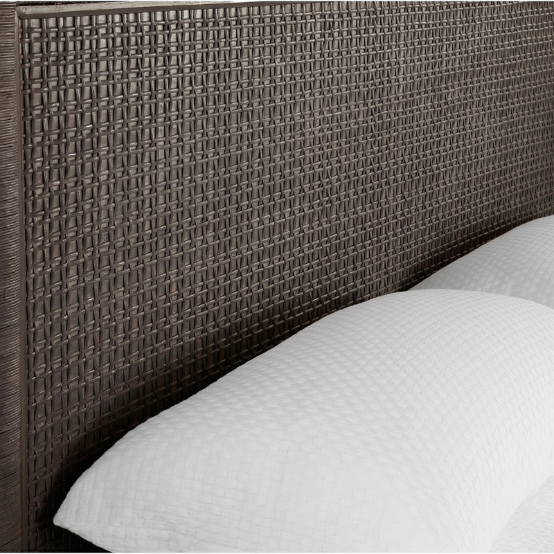 Monterey Woven Bed, Queen, Truffle
