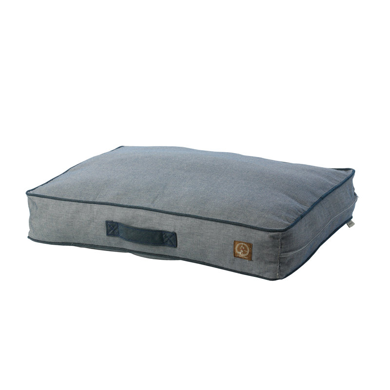 Coussin pour chien Siesta, Petit (l 27 po x P 21 po x H 5 po), Denim