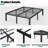 Edmonson Bed Frame with Storage 14 Inch High Heavy Duty Metal Platform Bed-986740696